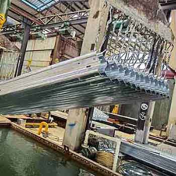 Galvanized  W Beam